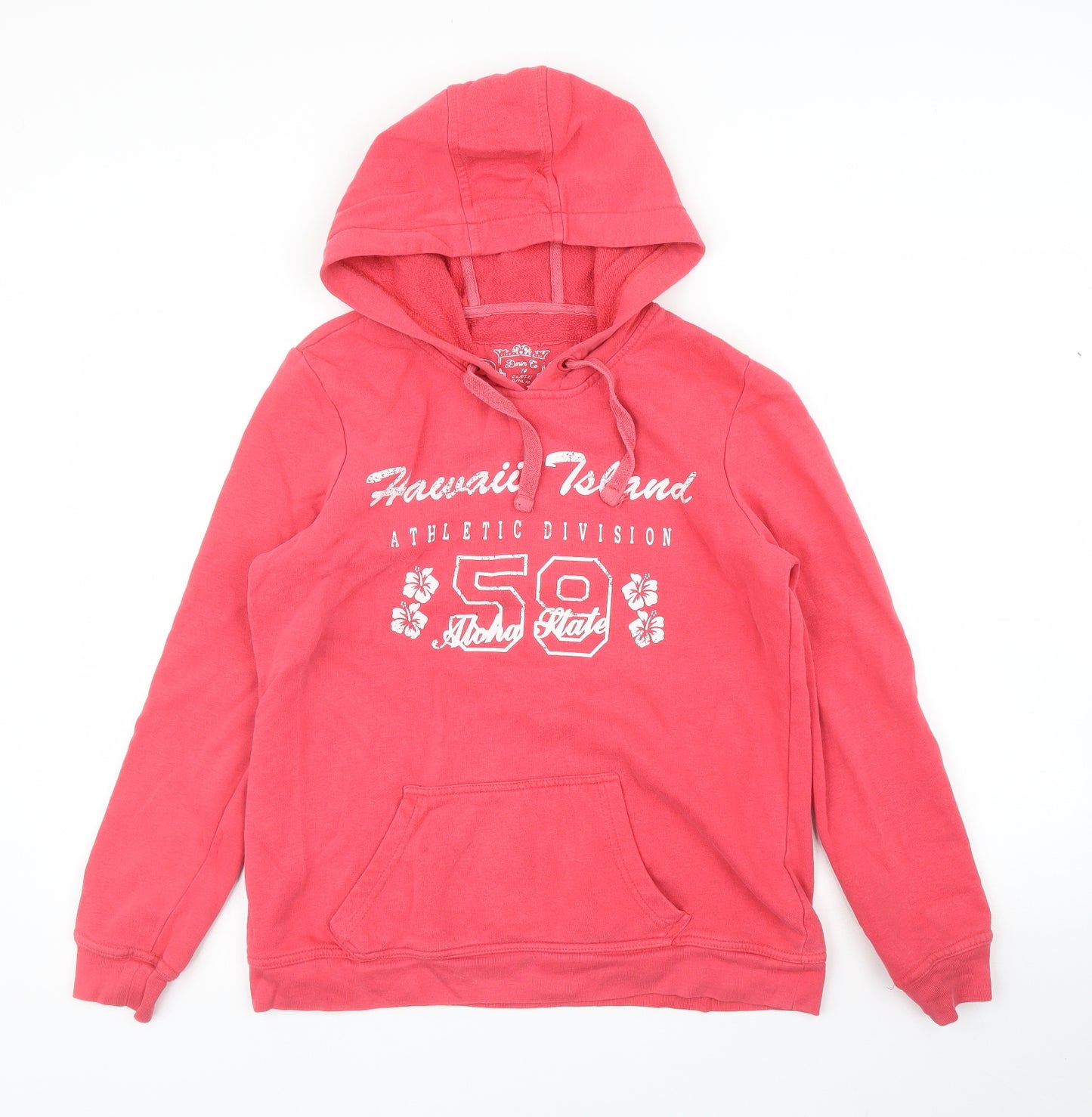 Primark Womens Pink   Pullover Hoodie Size 14