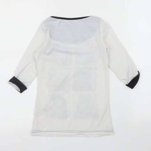 LPC Girls Girls White   Basic T-Shirt Size 8 Years