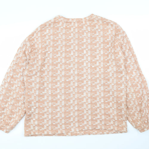 M&S Womens Pink   Pullover Jumper Size 12
