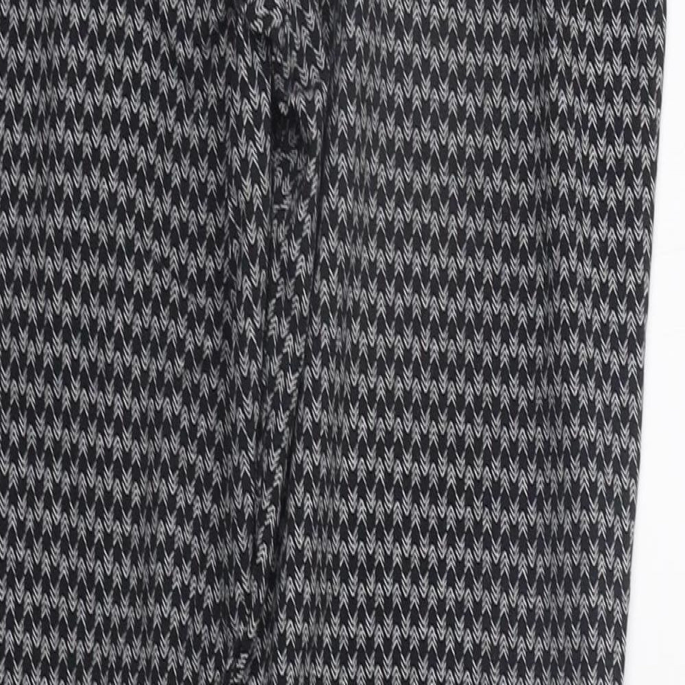 Red Herring Womens Black   Trousers  Size 14 L26 in