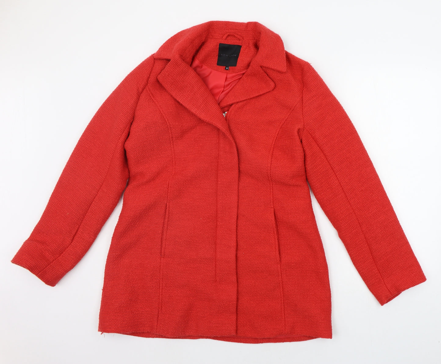 New Look Womens Red   Jacket Coat Size 12