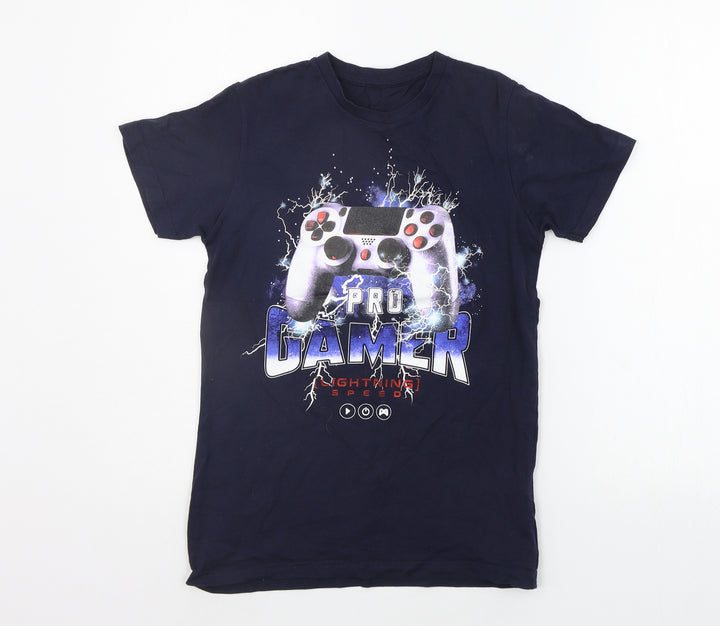 Preworn Boys Blue   Basic T-Shirt