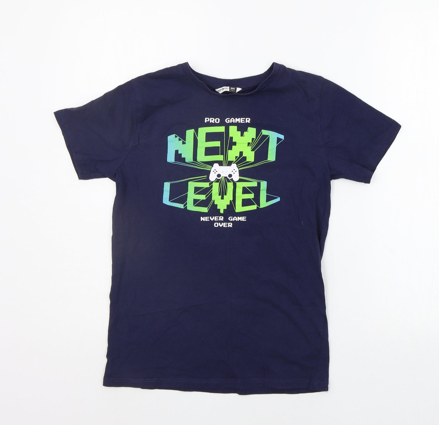 pEP&CO Boys Blue   Basic T-Shirt Size 11-12 Years