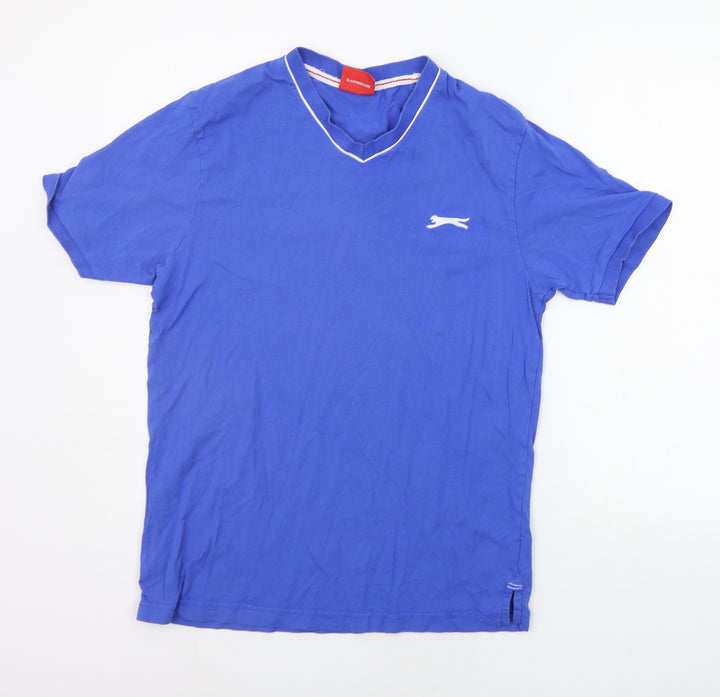 Slazenger Womens Blue Basic T-Shirt Size S