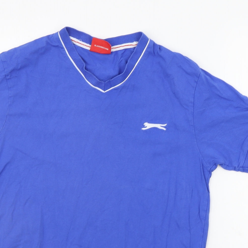 Slazenger Womens Blue   Basic T-Shirt Size S