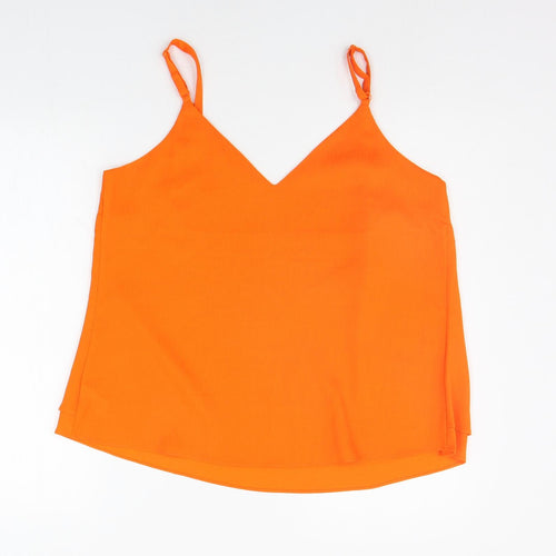 George Womens Orange   Basic Blouse Size 12