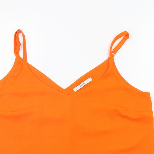 George Womens Orange   Basic Blouse Size 12