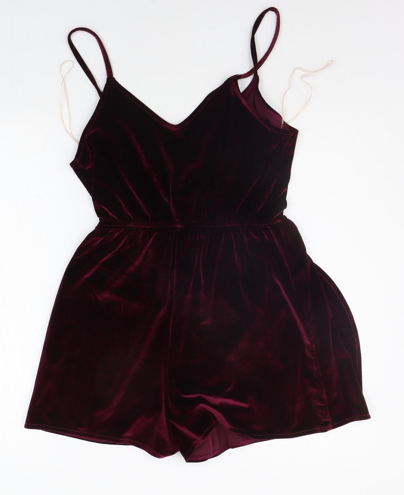 PARISIAN  Womens Purple   Jumpsuit One-Piece Size 10