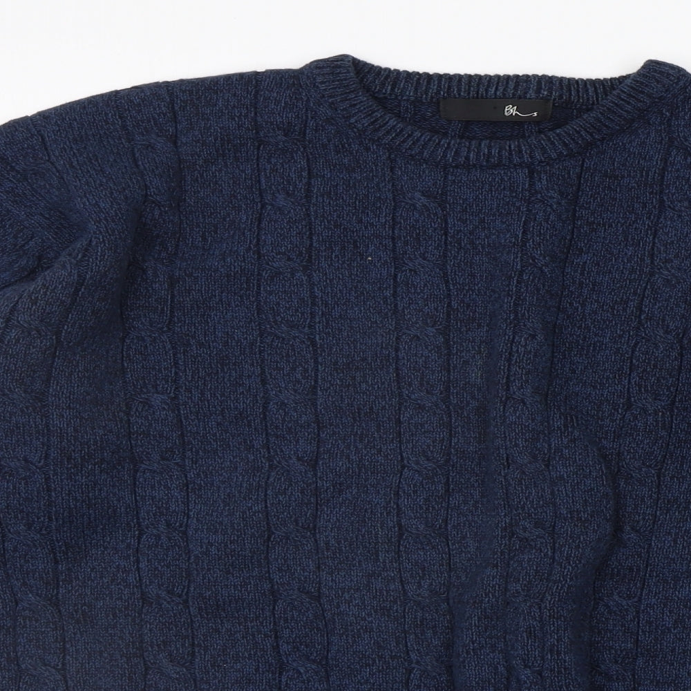 BHS Womens Blue   Pullover Jumper Size M
