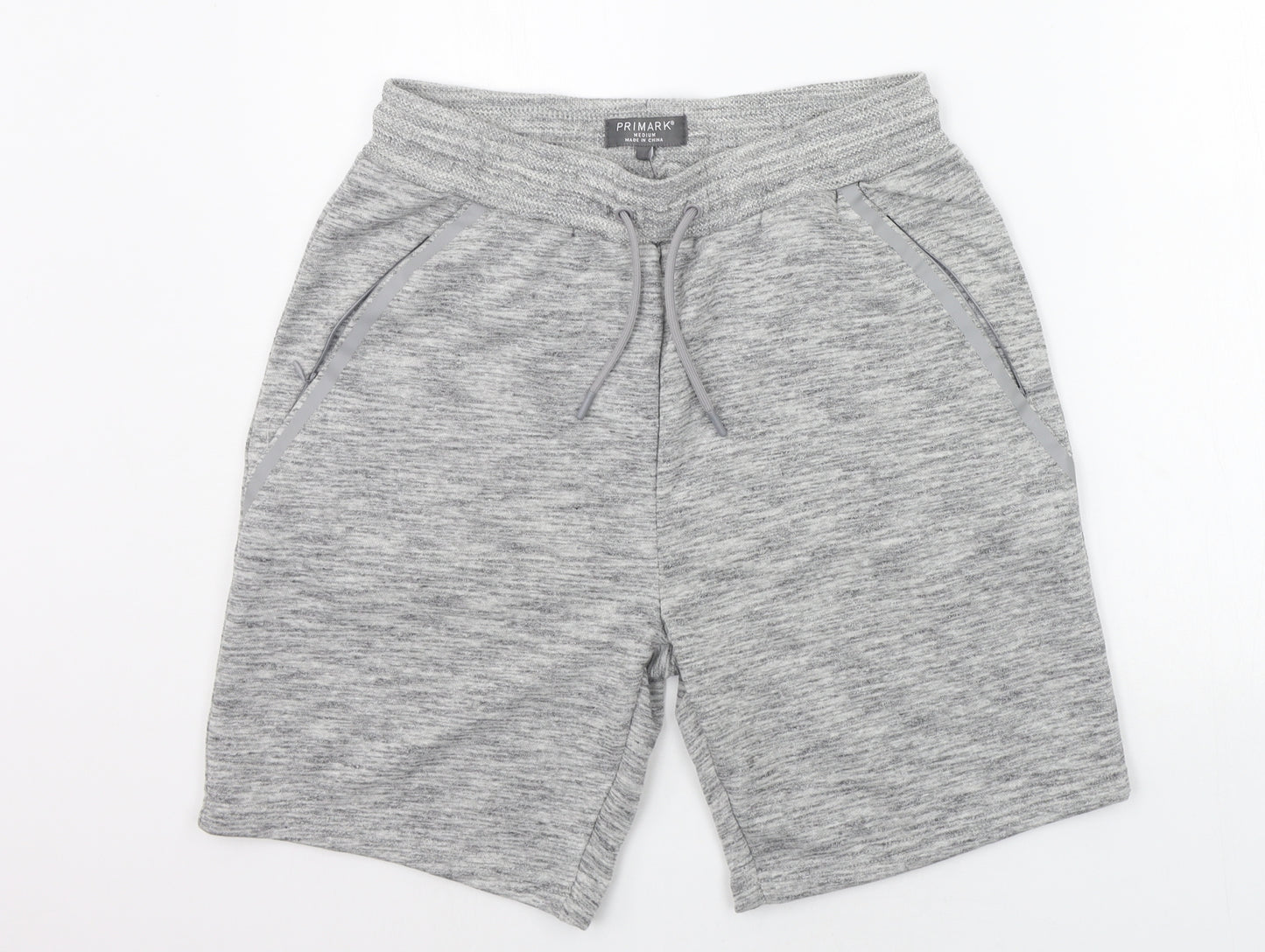 Primark Mens Grey   Sweat Shorts Size M