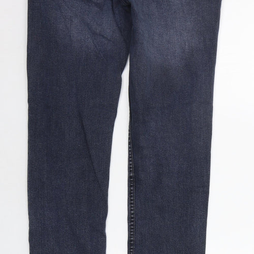 Denim & Co. Mens Blue   Straight Jeans Size 28 in L32 in