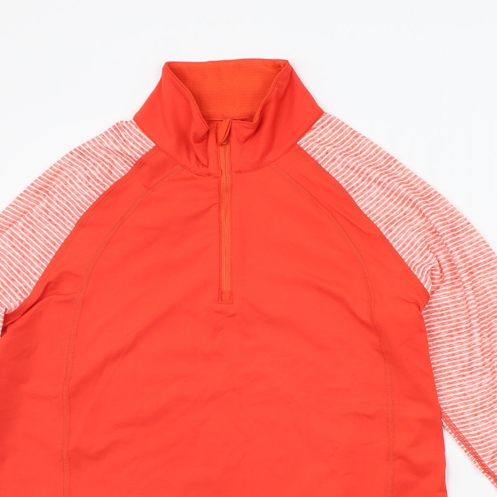 TCM Mens Red Striped  Basic T-Shirt Size M