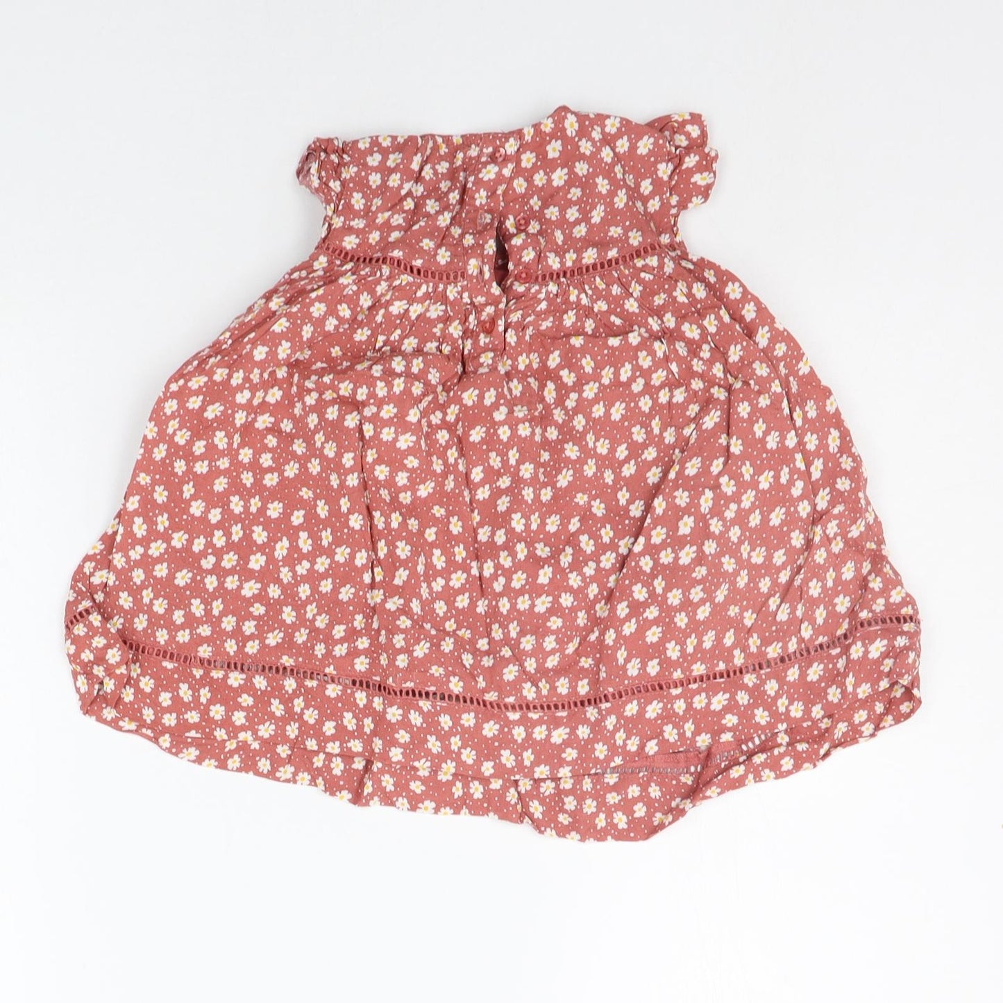 Primark Baby Red Floral  A-Line  Size 12-18 Months