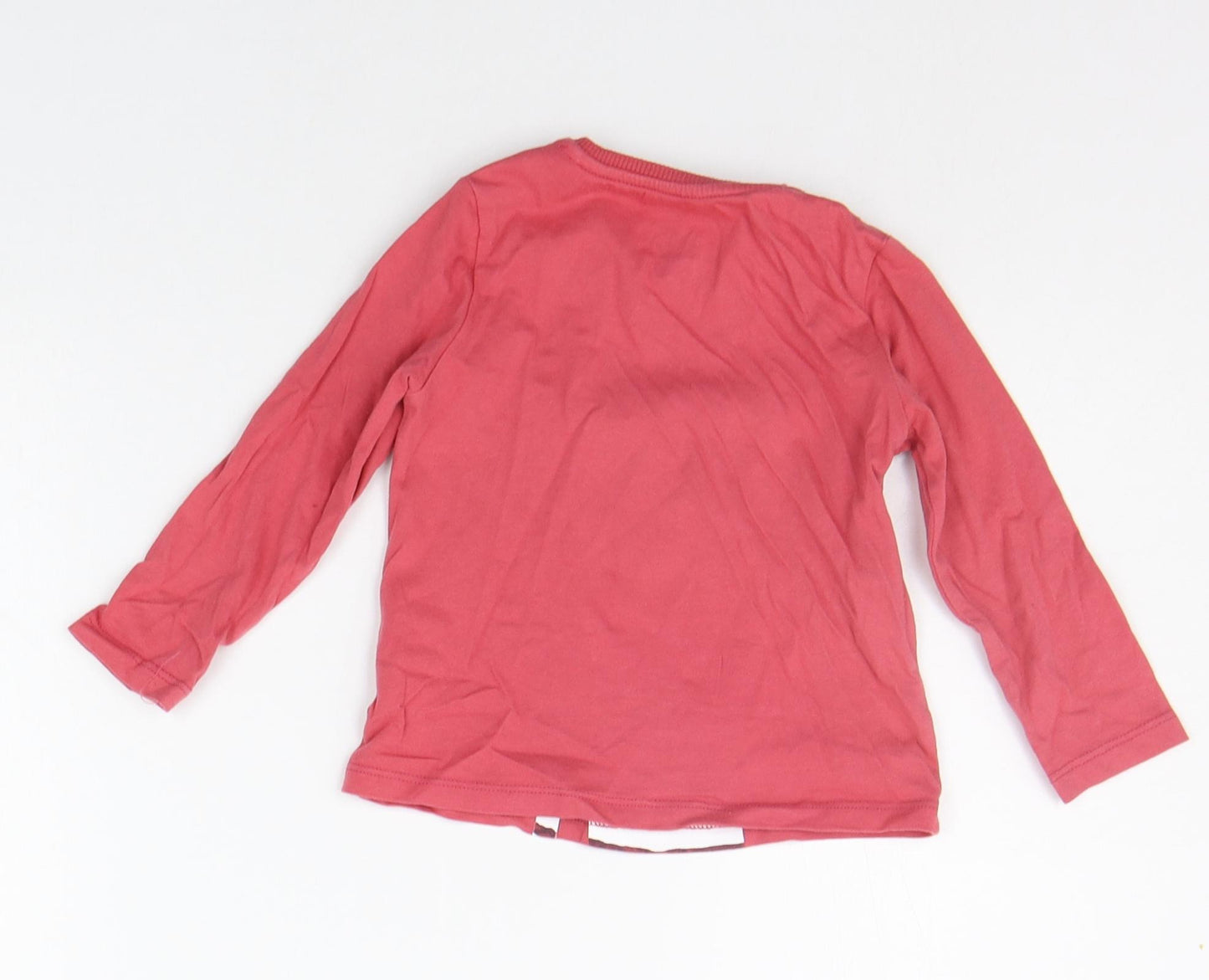 F&F Baby Red   Basic T-Shirt Size 12-18 Months  - ZEBRA