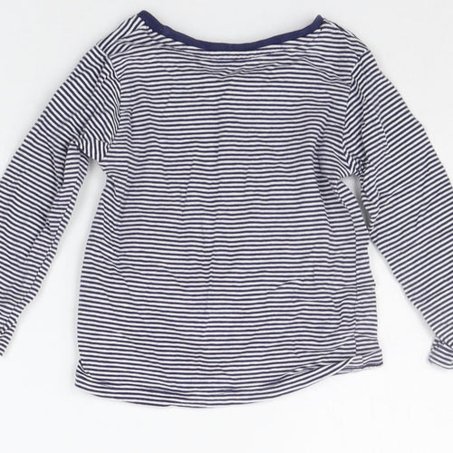 Matalan Baby Blue Striped  Basic T-Shirt Size 12-18 Months
