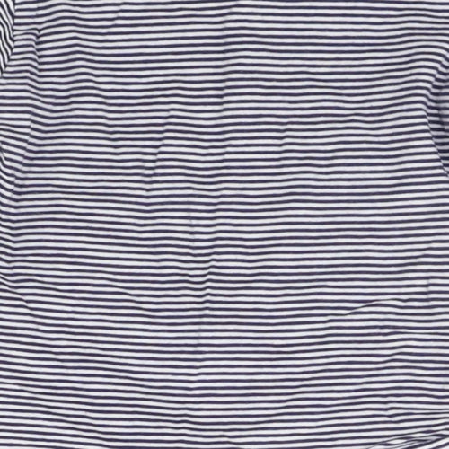 Matalan Baby Blue Striped  Basic T-Shirt Size 12-18 Months