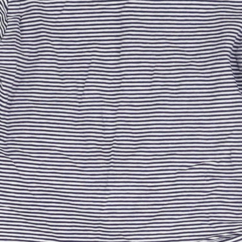 Matalan Baby Blue Striped  Basic T-Shirt Size 12-18 Months