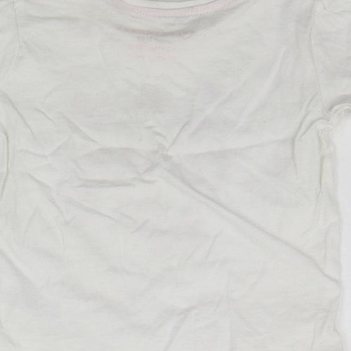 Primark Baby White   Basic T-Shirt Size 12-18 Months