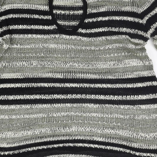 NEXT Womens Beige Striped  A-Line  Size 14