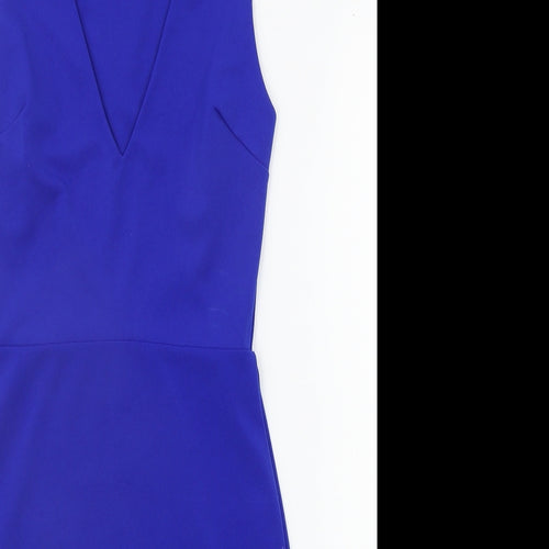 Boohoo Womens Blue   A-Line  Size 10