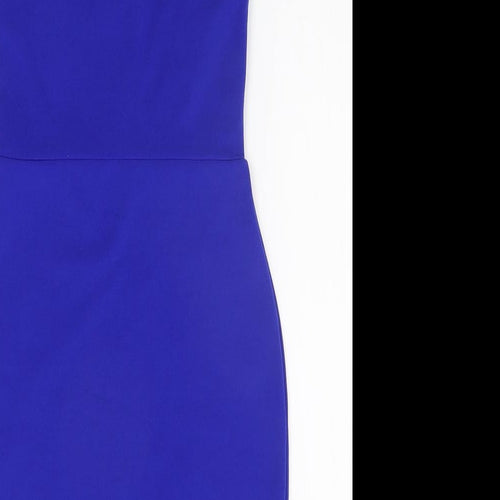 Boohoo Womens Blue   A-Line  Size 10