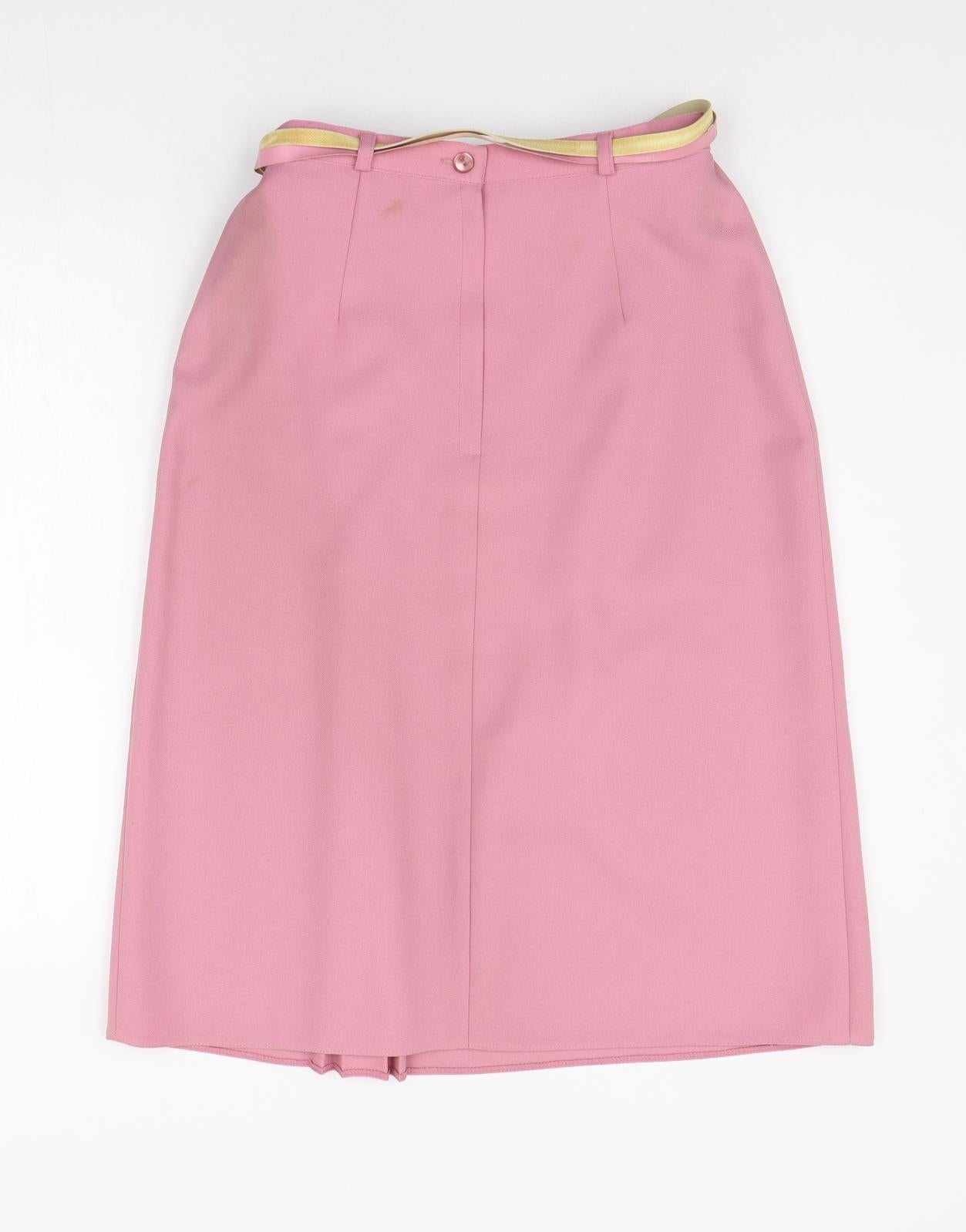 C&A Womens Orange   A-Line Skirt Size 14