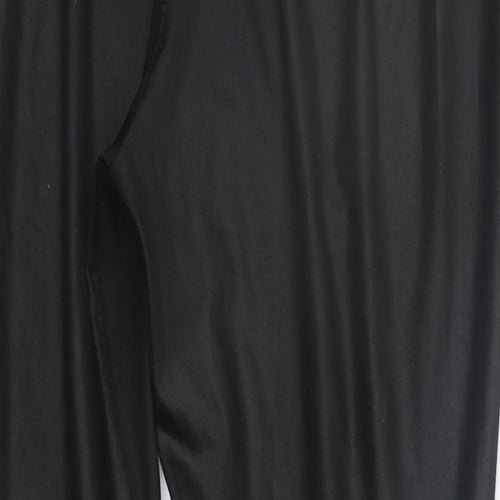 Boohoo Womens Black   Jegging Trousers Size 12 L24 in