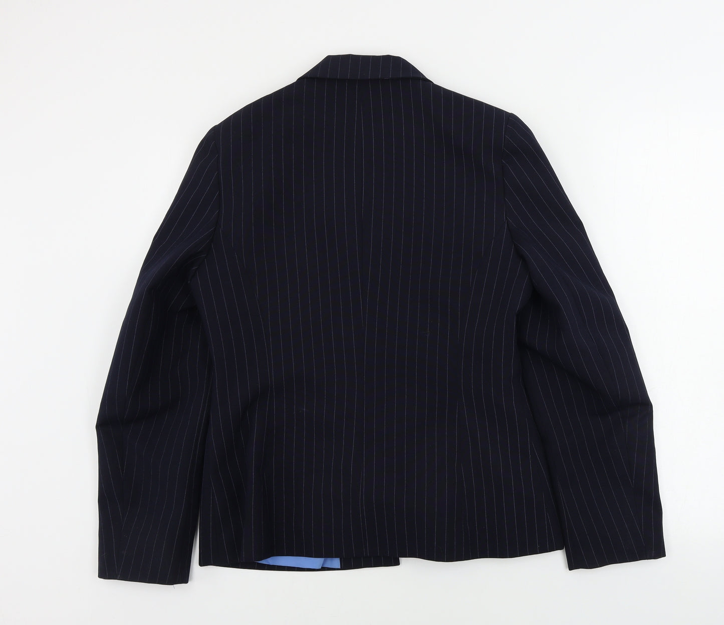 Dorothy Perkins  Womens Blue Striped  Jacket Blazer Size 12