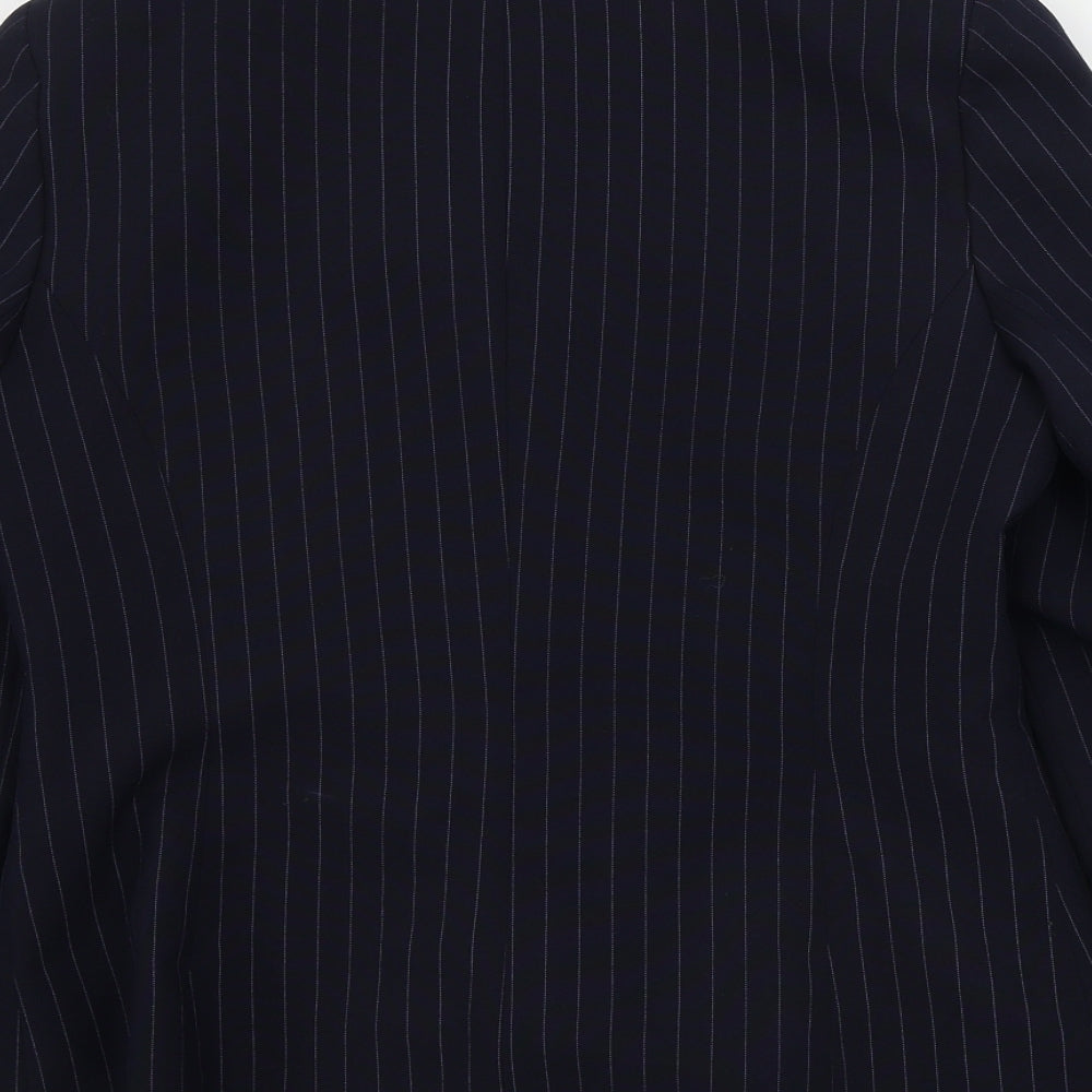 Dorothy Perkins  Womens Blue Striped  Jacket Blazer Size 12