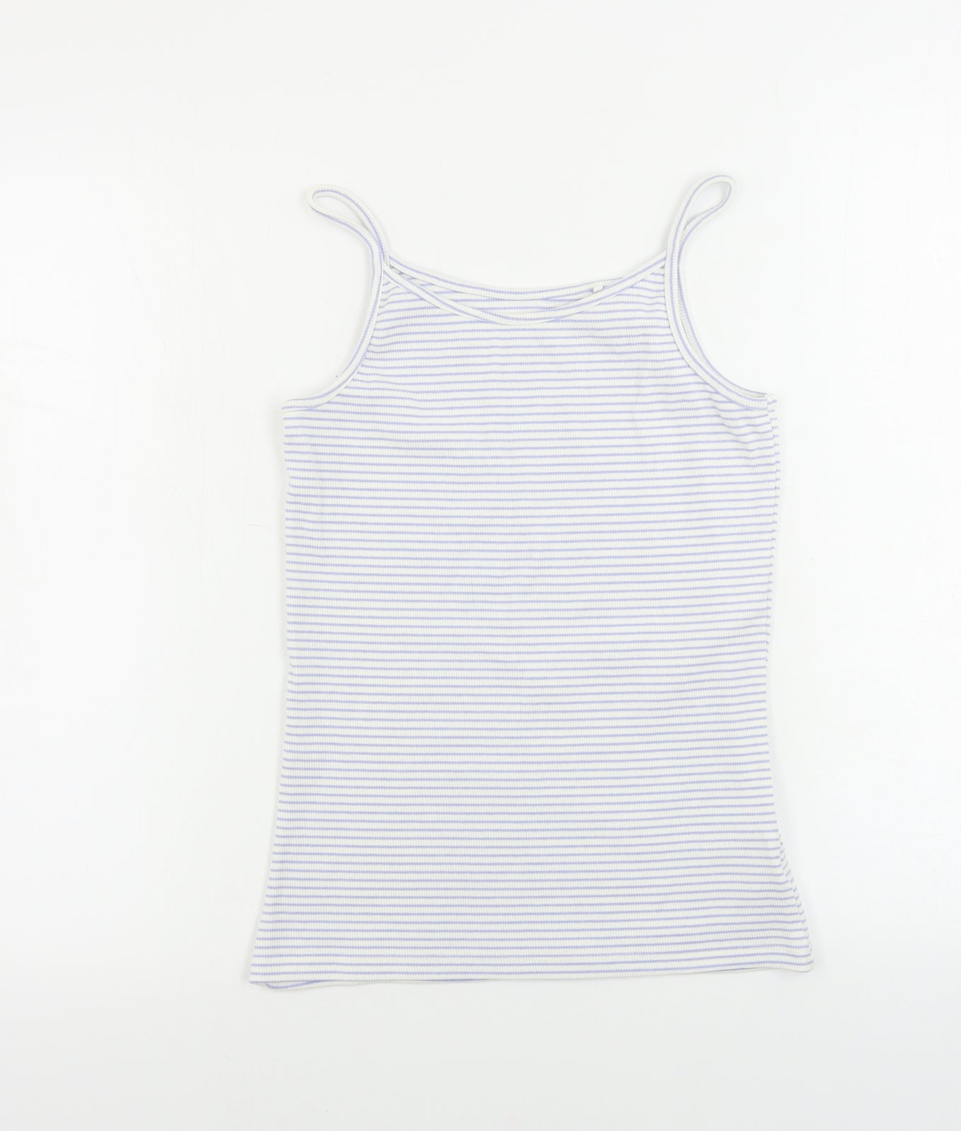 NEXT  Womens White Striped  Basic Tank Size 12