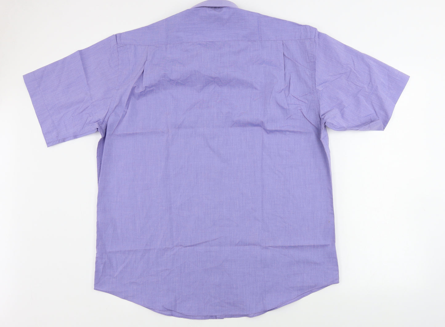X Mens Blue    Dress Shirt Size 16.5