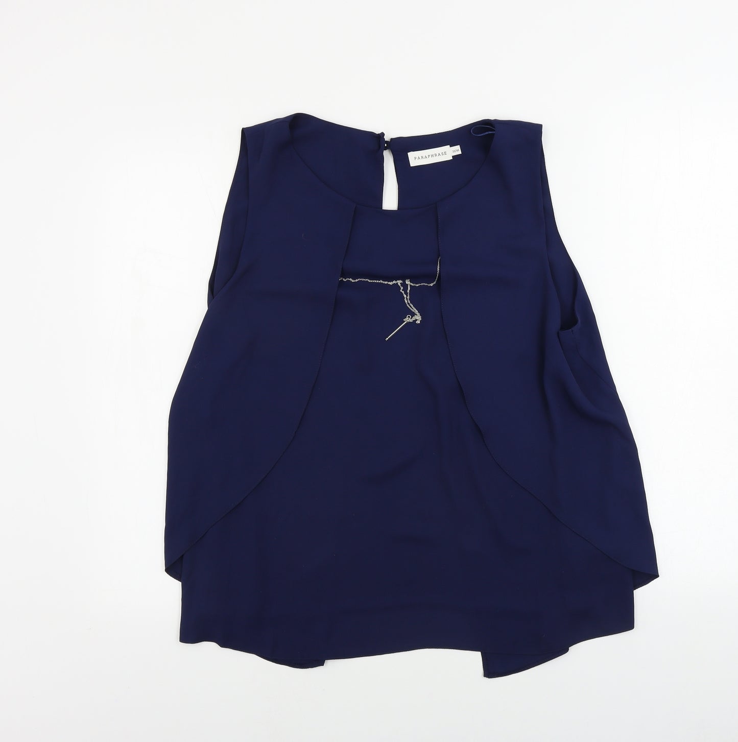 Paraphrase  Womens Blue   Basic Blouse Size 20