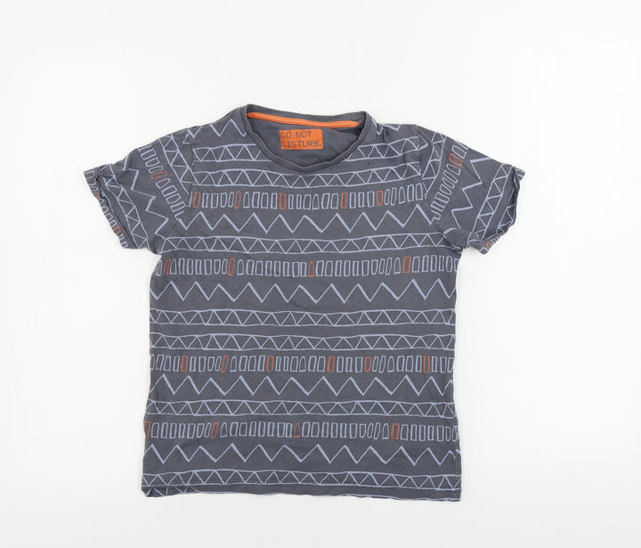 Marks and Spencer  Boys Grey   Basic T-Shirt Size 9-10 Years