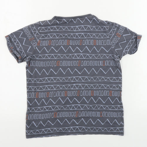 Marks and Spencer  Boys Grey   Basic T-Shirt Size 9-10 Years