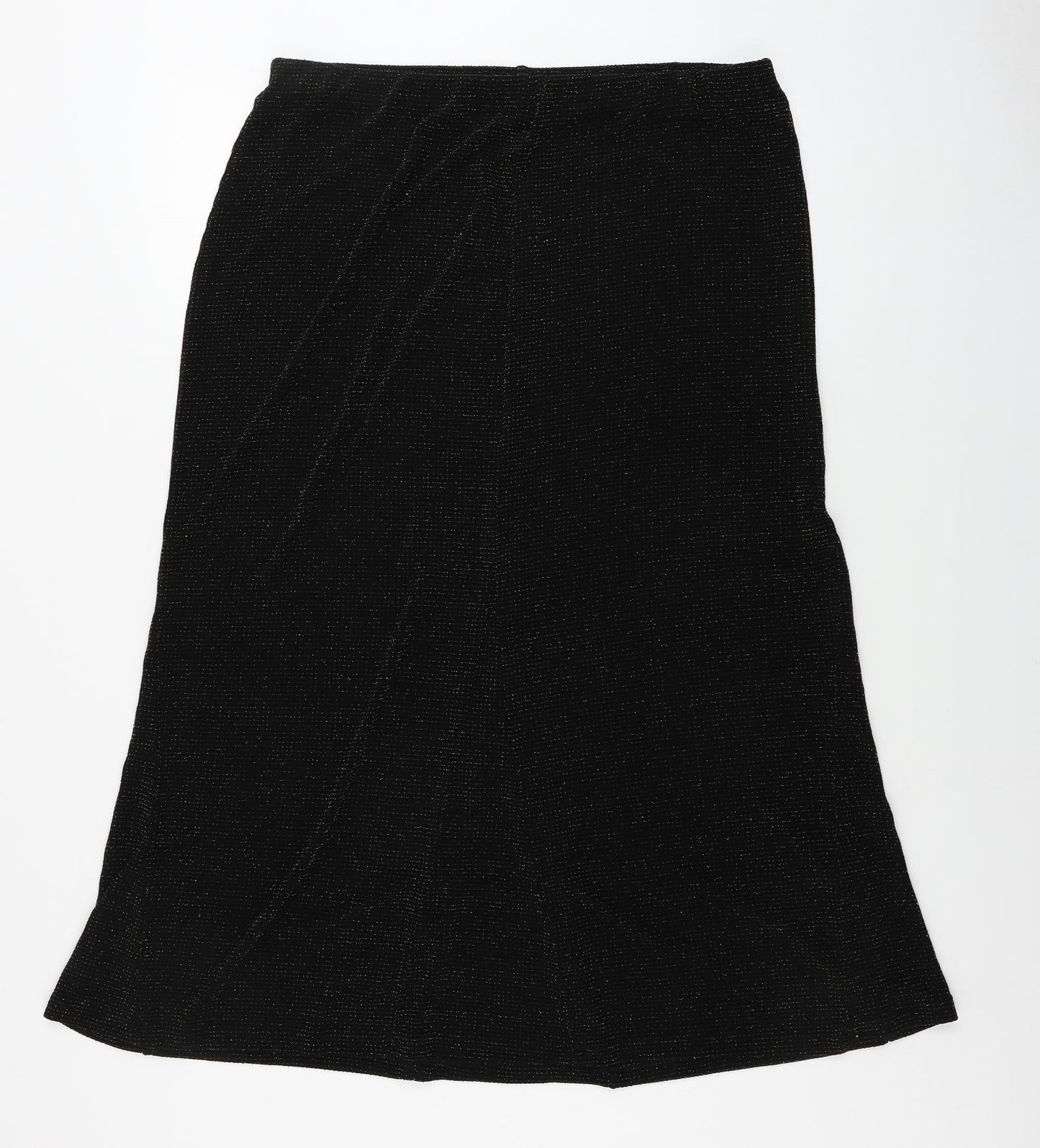 alex&co Womens Black   A-Line Skirt Size 20