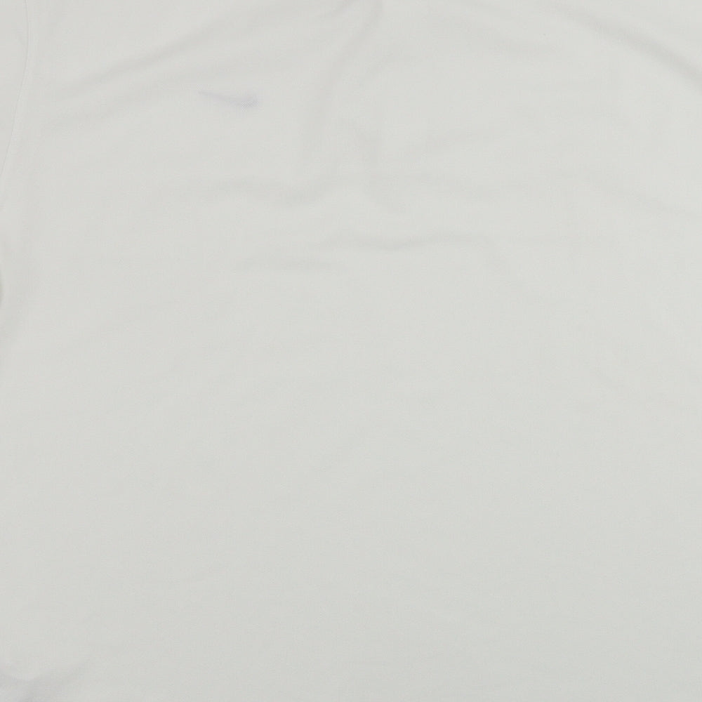 Nike  Mens Ivory    Polo Size L