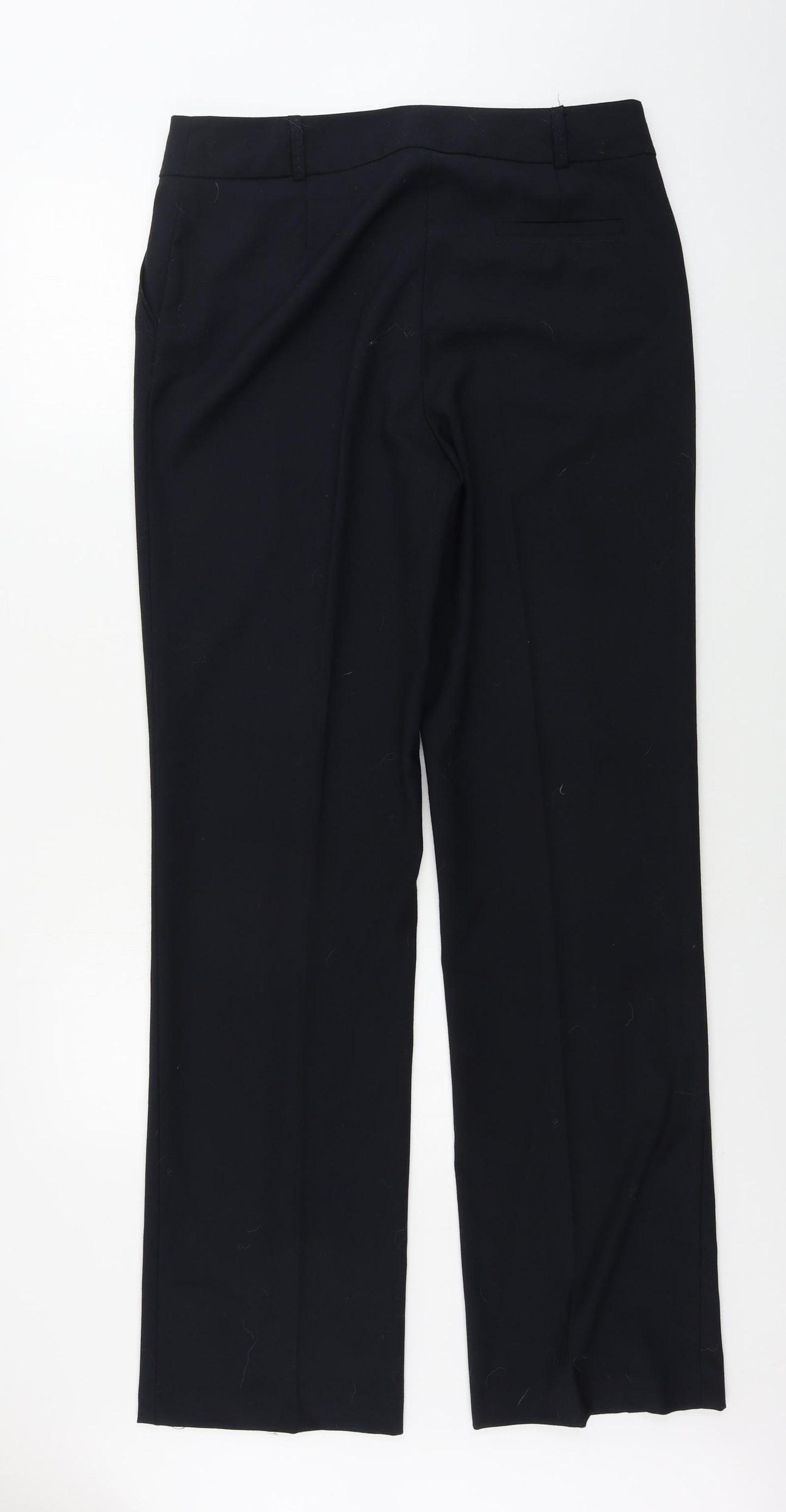 Autograph Womens Black   Trousers  Size 12 L32 in