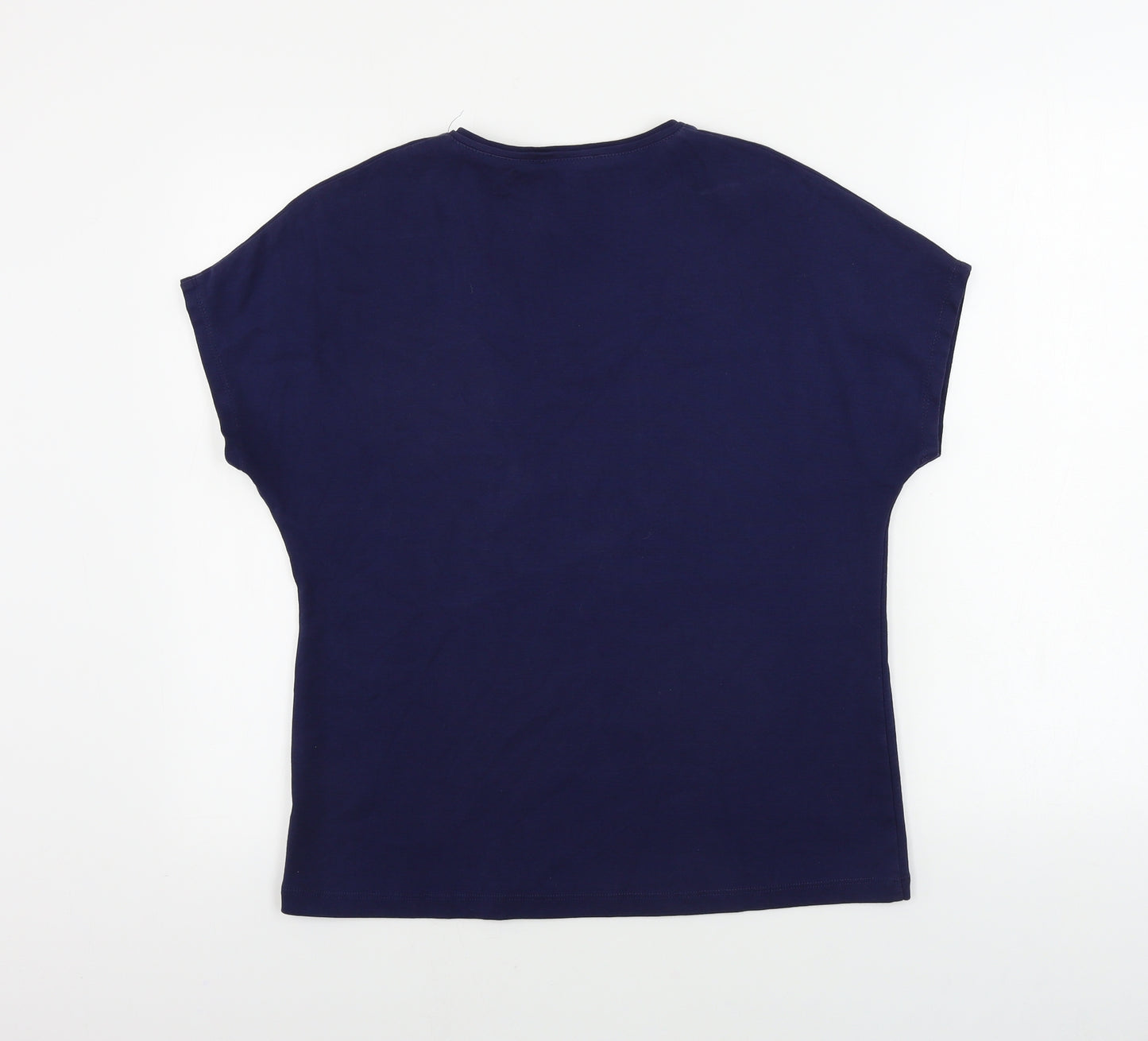 Marble   Womens Blue   Basic Polo Size L