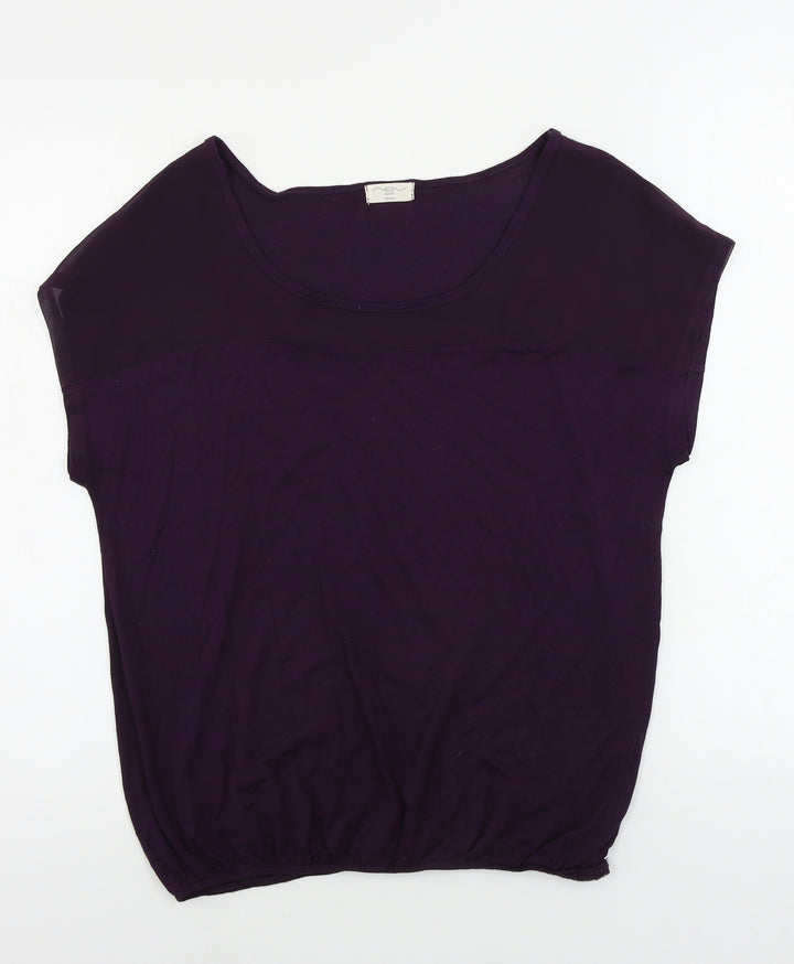 New Look  Womens Purple   Basic Blouse Size 8