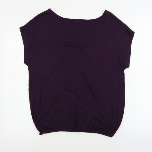 New Look  Womens Purple   Basic Blouse Size 8