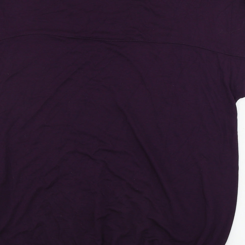 New Look  Womens Purple   Basic Blouse Size 8