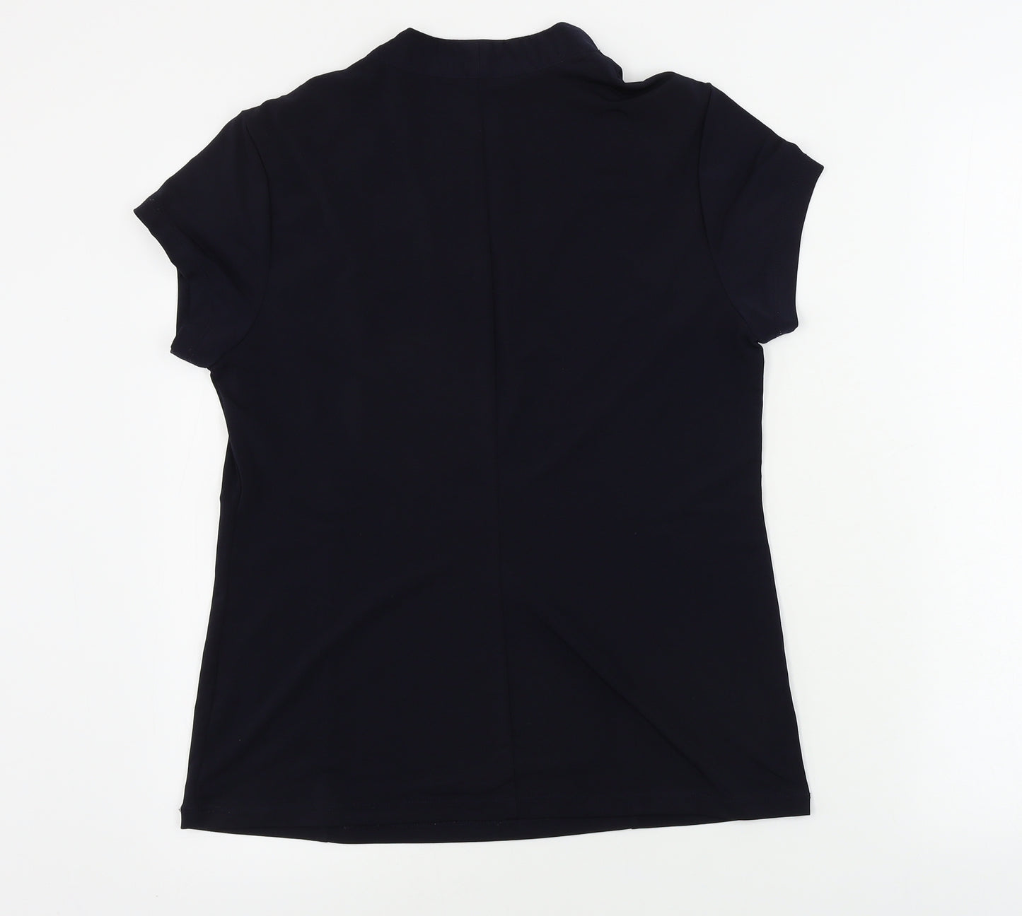Grace Womens Blue   Basic T-Shirt Size L