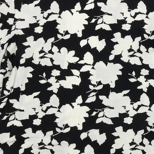 Select  Womens White Floral  Cardigan Jumper Size 14