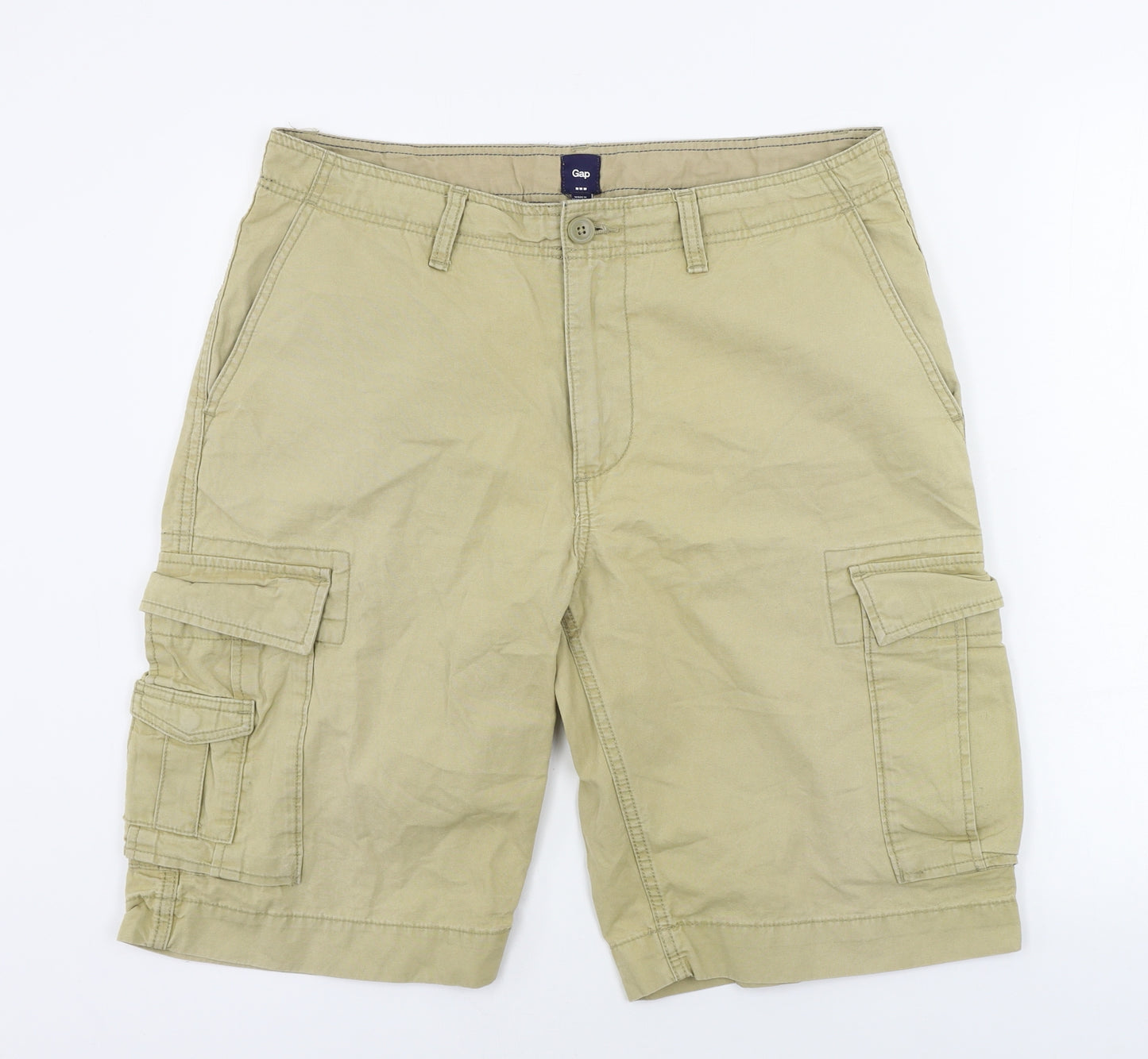 Gap  Mens Beige   Chino Shorts Size 34 in