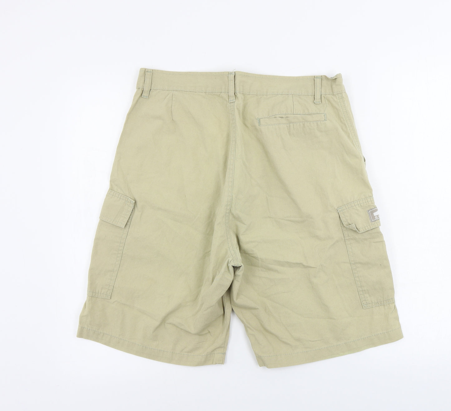 quicksilver  Mens Beige   Chino Shorts Size 32 in