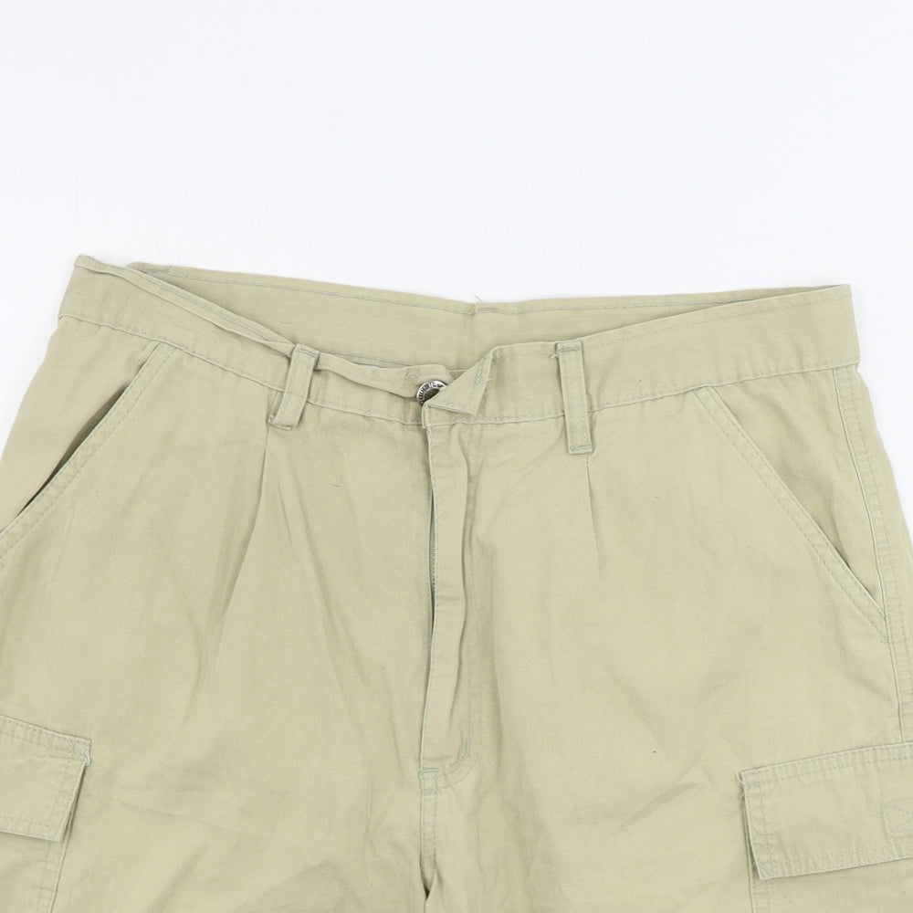 quicksilver  Mens Beige   Chino Shorts Size 32 in