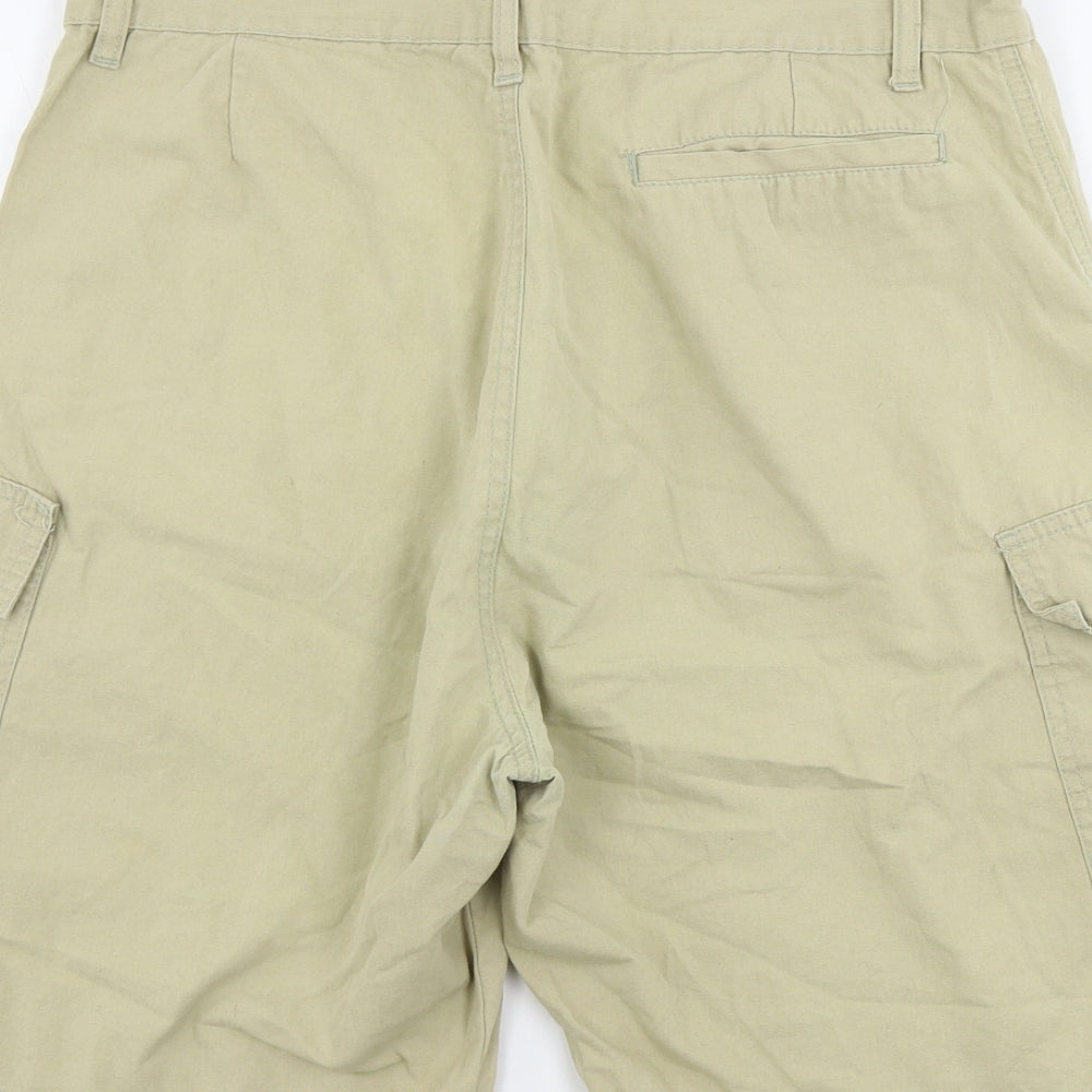 quicksilver  Mens Beige   Chino Shorts Size 32 in