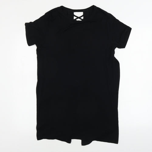 River Island  Womens Black   Basic T-Shirt Size 8