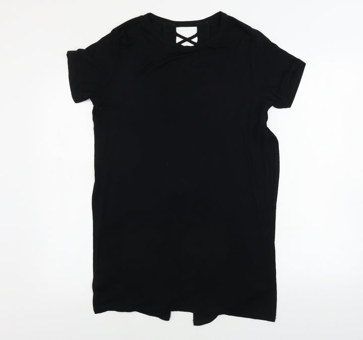River Island  Womens Black   Basic T-Shirt Size 8