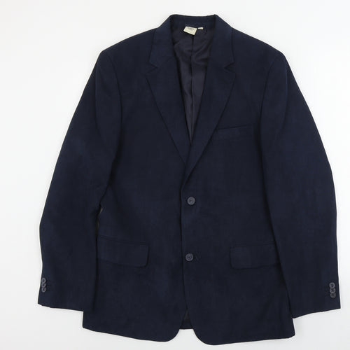 Cotton Traders Mens Blue   Jacket Blazer Size 38